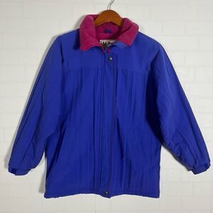 L.L. Bean Blue and Pink Ski Jacket